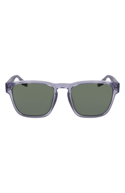 Fluidity 53mm Square Sunglasses in Crystal Smoke