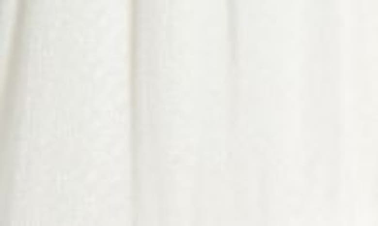 Bp. Ruffle Trim Minidress In White Blanc