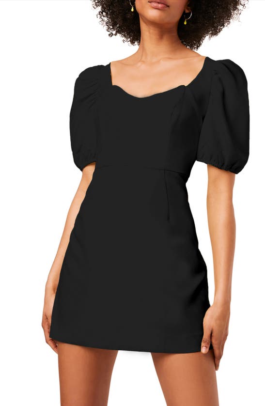 Shop French Connection Berina Whisper Minidress In Black