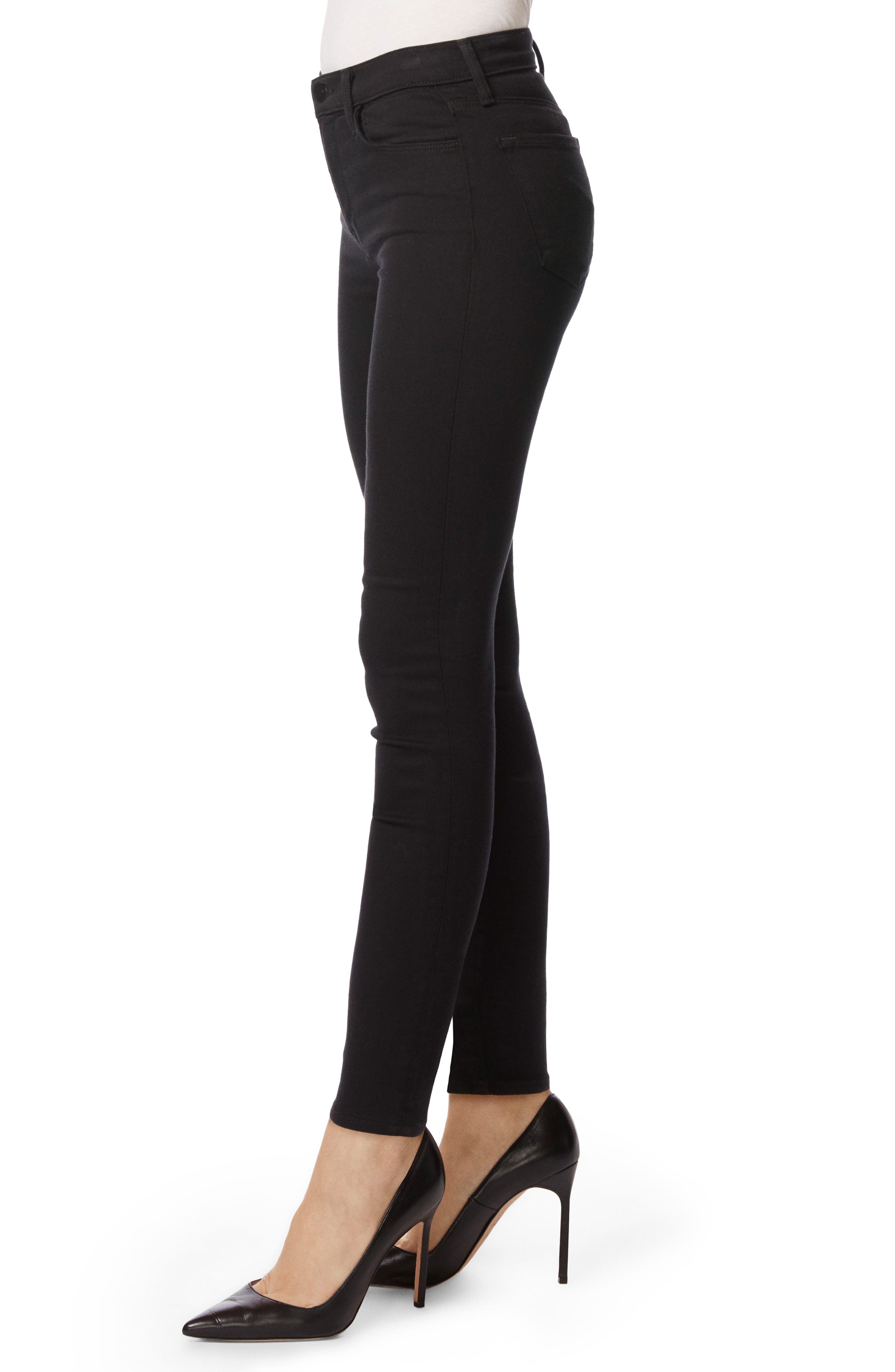 j brand maria high rise skinny black