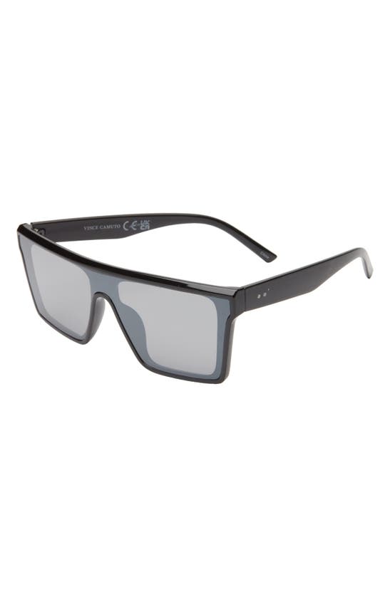 Vince Camuto 142mm Shield Sunglasses In Black