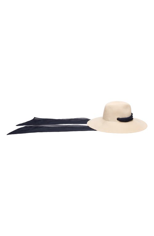Eugenia Kim Cassidy Packable Straw Fedora in Ivory at Nordstrom