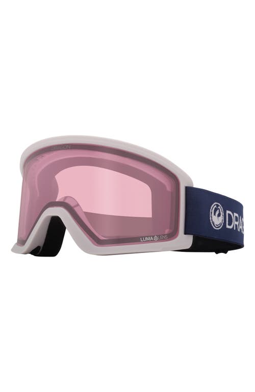 Dragon Dx3 Otg 61mm Snow Goggles With Base Lenses In Pink