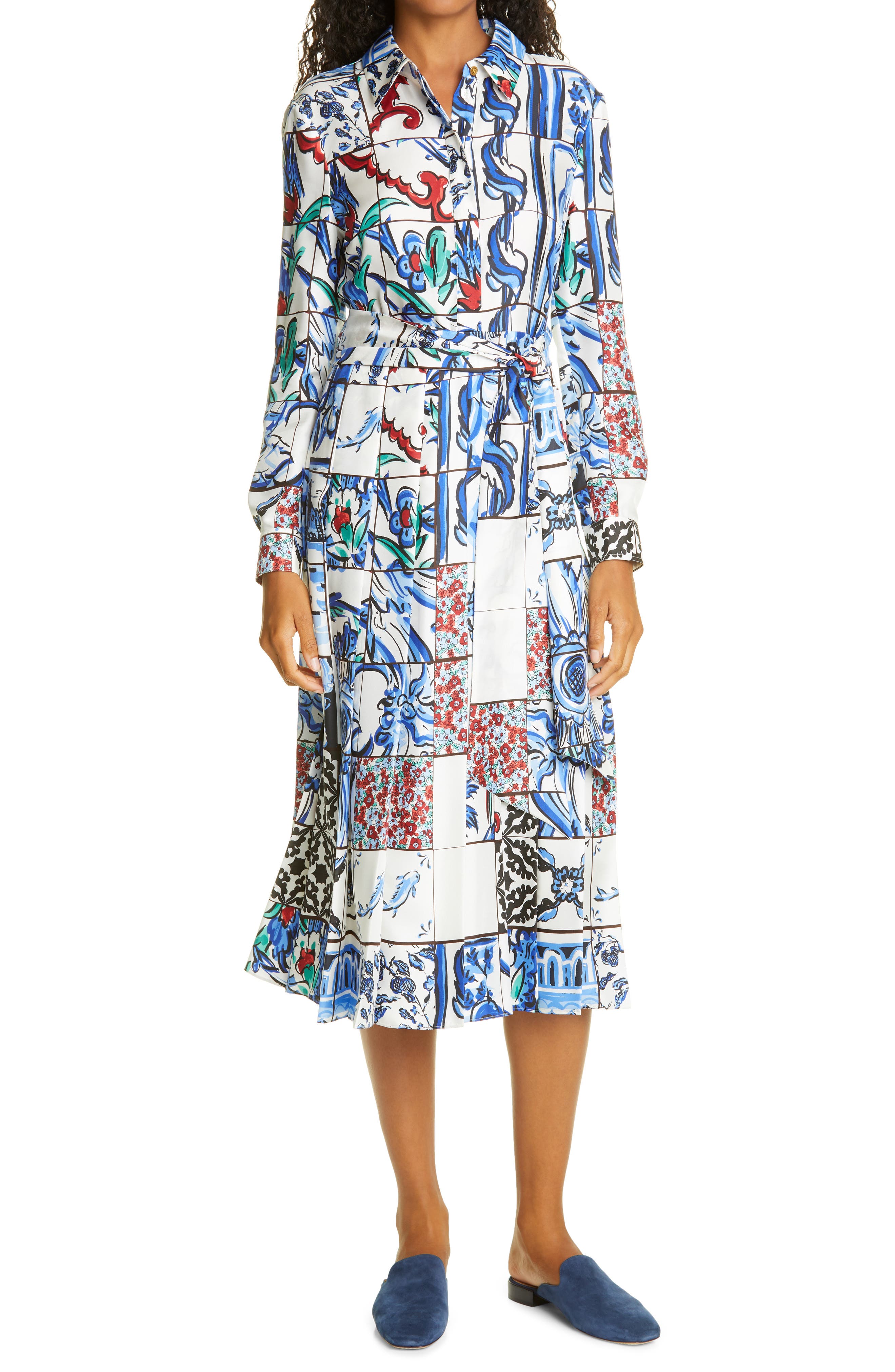 tory burch long dress