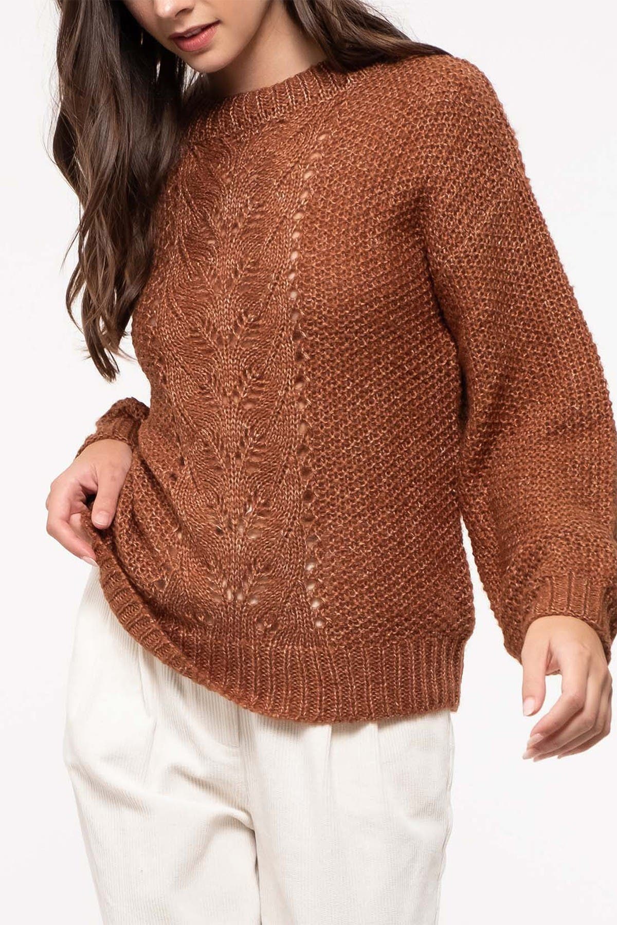 lightweight crewneck sweater