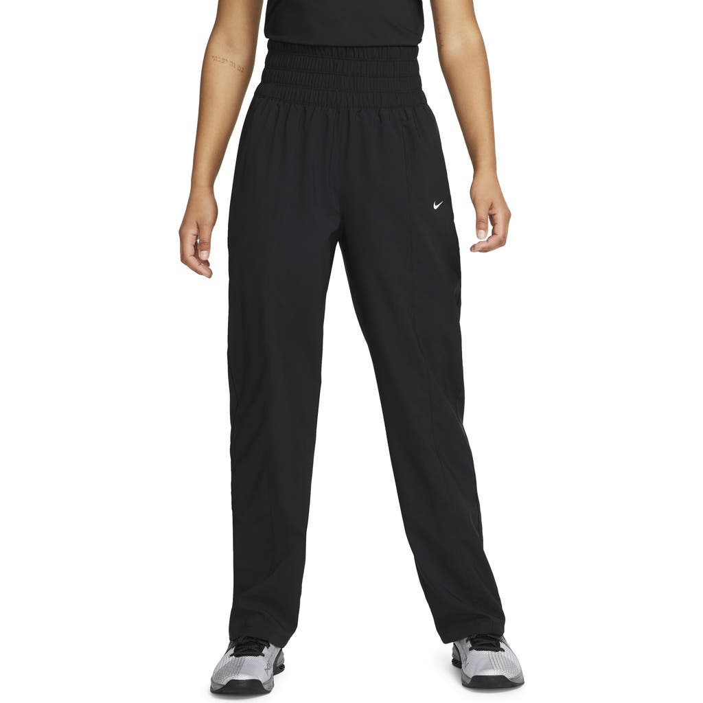 Nike Dri-fit One Track Pants In Black/white