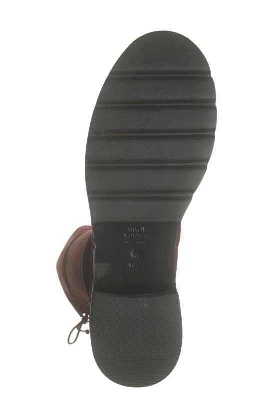 Stuart Weitzman Lowland Lift Over-the-knee Boot In Cabernet