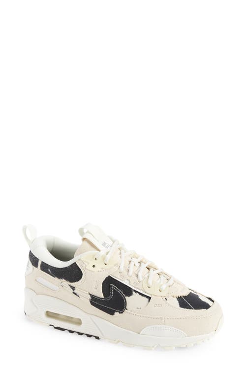 Nike Air Max 90 Futura Sneaker In Sail/black/chrome