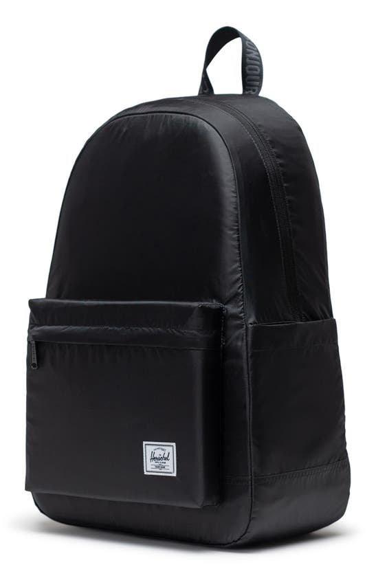 Shop Herschel Supply Co Rome Packable Ripstop Backpack In Black