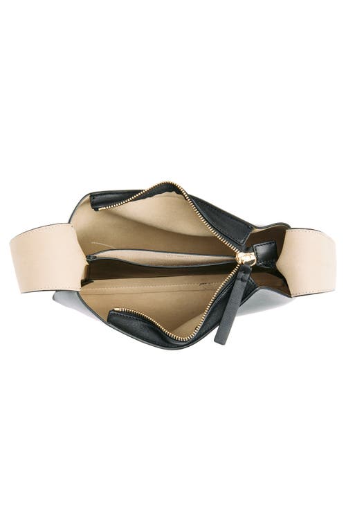 Ree Projects Small Nessa Leather Shoulder Bag In Black