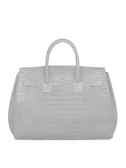 Shop Teddy Blake Gigi Croco  13" In Light Grey