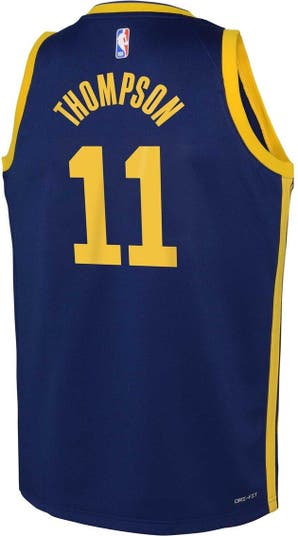 Youth Jordan Brand Klay Thompson Blue Golden State Warriors Swingman Jersey - Statement Edition Size: Small