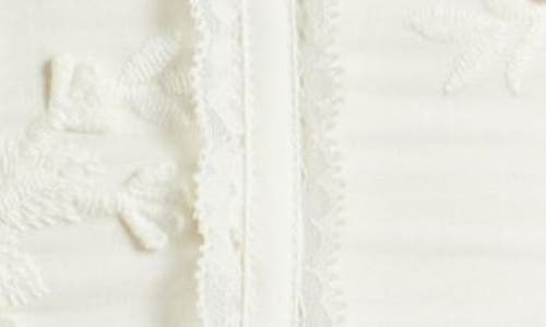 House Of Cb Dakota Strapless Corset Top In Ivory