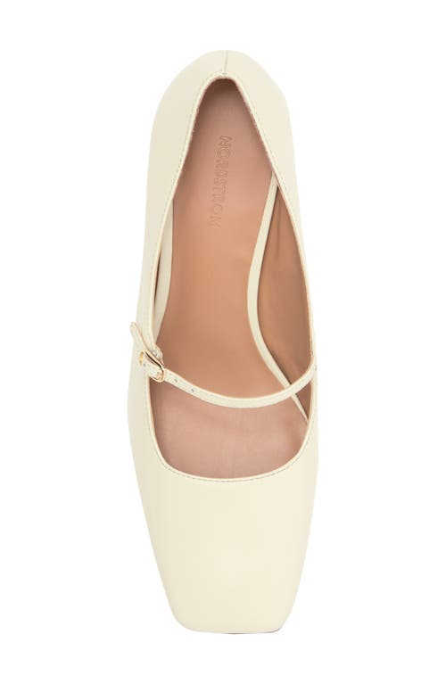 Shop Nordstrom Madyson Mary Jane Pump In Ivory Vanilla