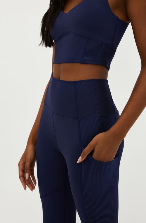 Shop Beach Riot Kaia Cutout Crop Tank In Ultramarine