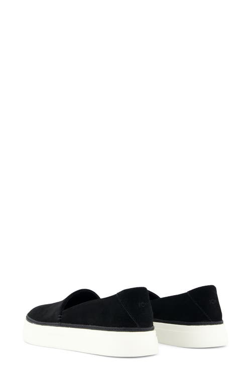 Shop Toms Kameron Slip-on Sneaker In Black