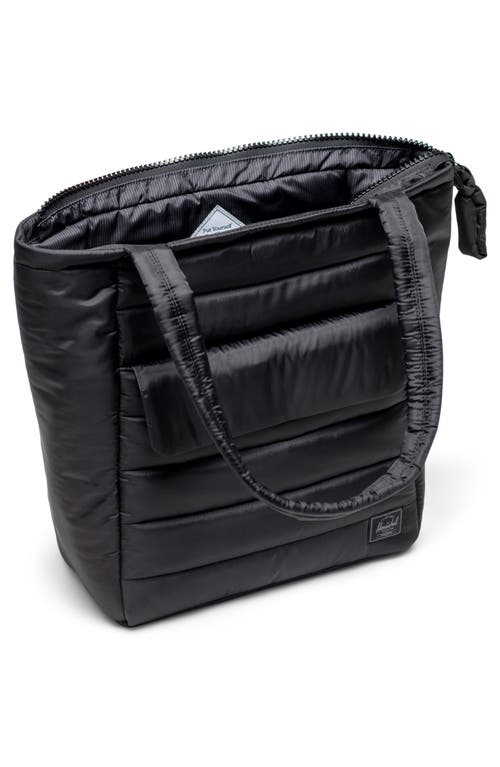 Shop Herschel Supply Co . Quilted Retreat Tote In Black