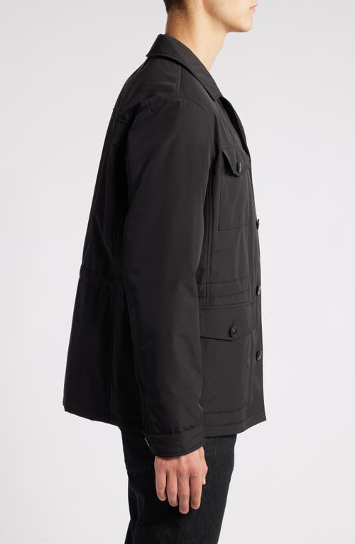 Shop Canali Sahariana Jacket In Black