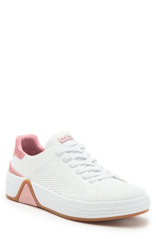 Shop Skechers Mark Nason Alpha Cup Sneaker In White/pink