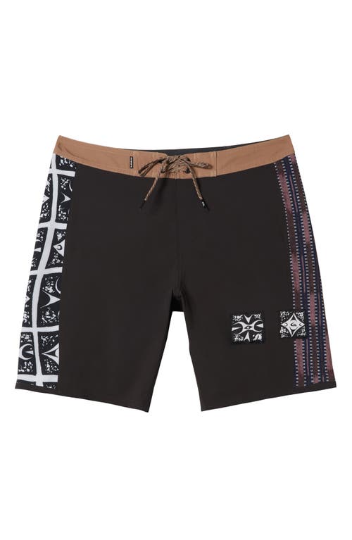 Shop Quiksilver Surfsilk Arch Board Shorts In Tarmac Print