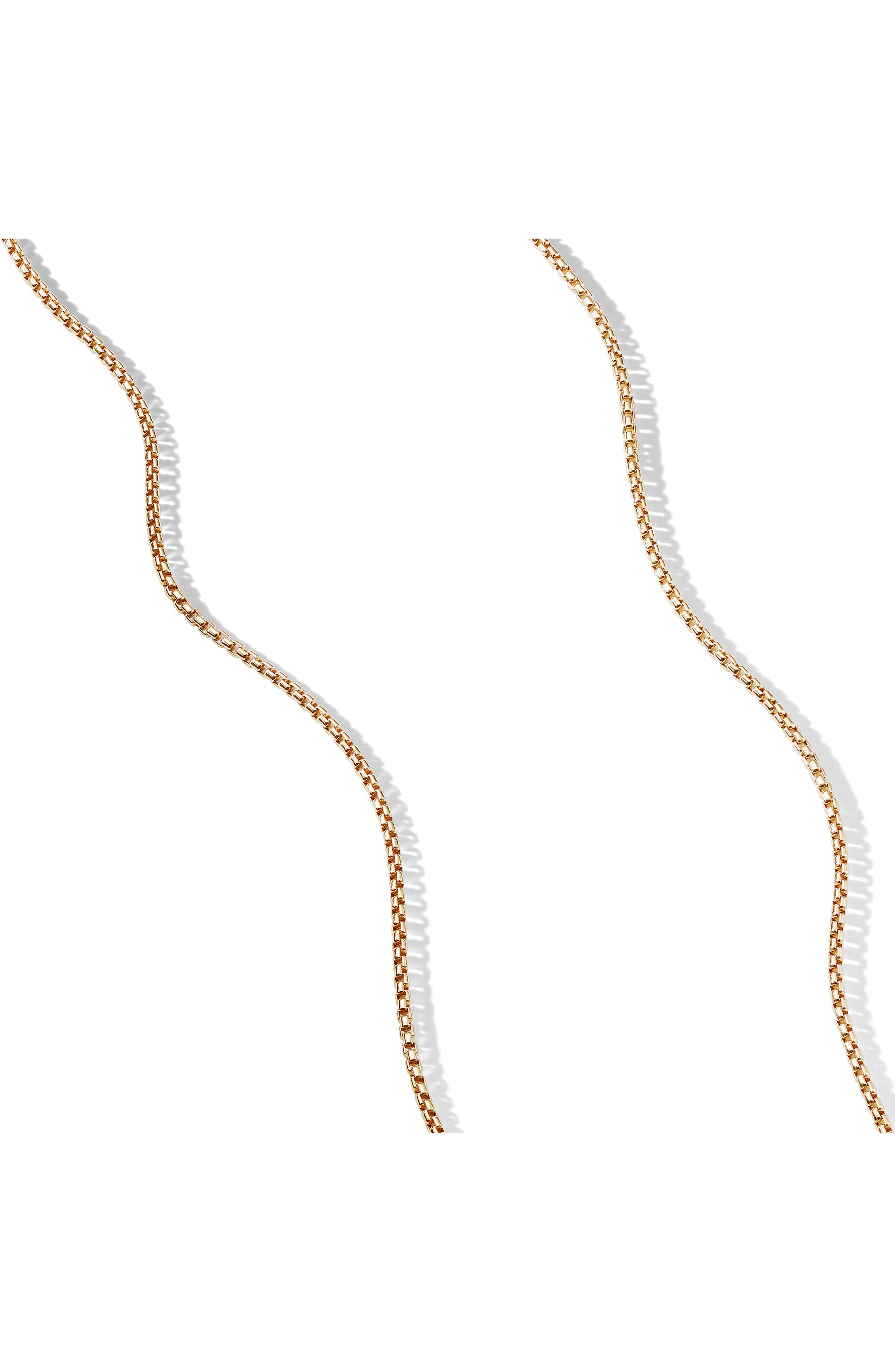 David Yurman Box Chain 18K Gold 