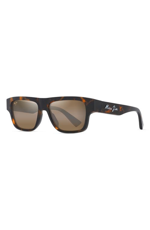 MAUI JIM MAUI JIM KOKUA 54MM GRADIENT POLARIZEDPLUS2® SQUARE SUNGLASSES 