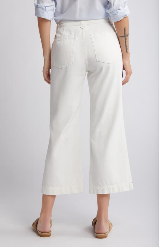 Shop Xirena Corbin Cotton Wide Leg Pants In White
