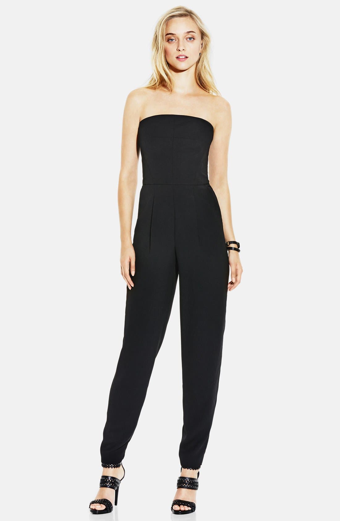 nordstrom strapless jumpsuit