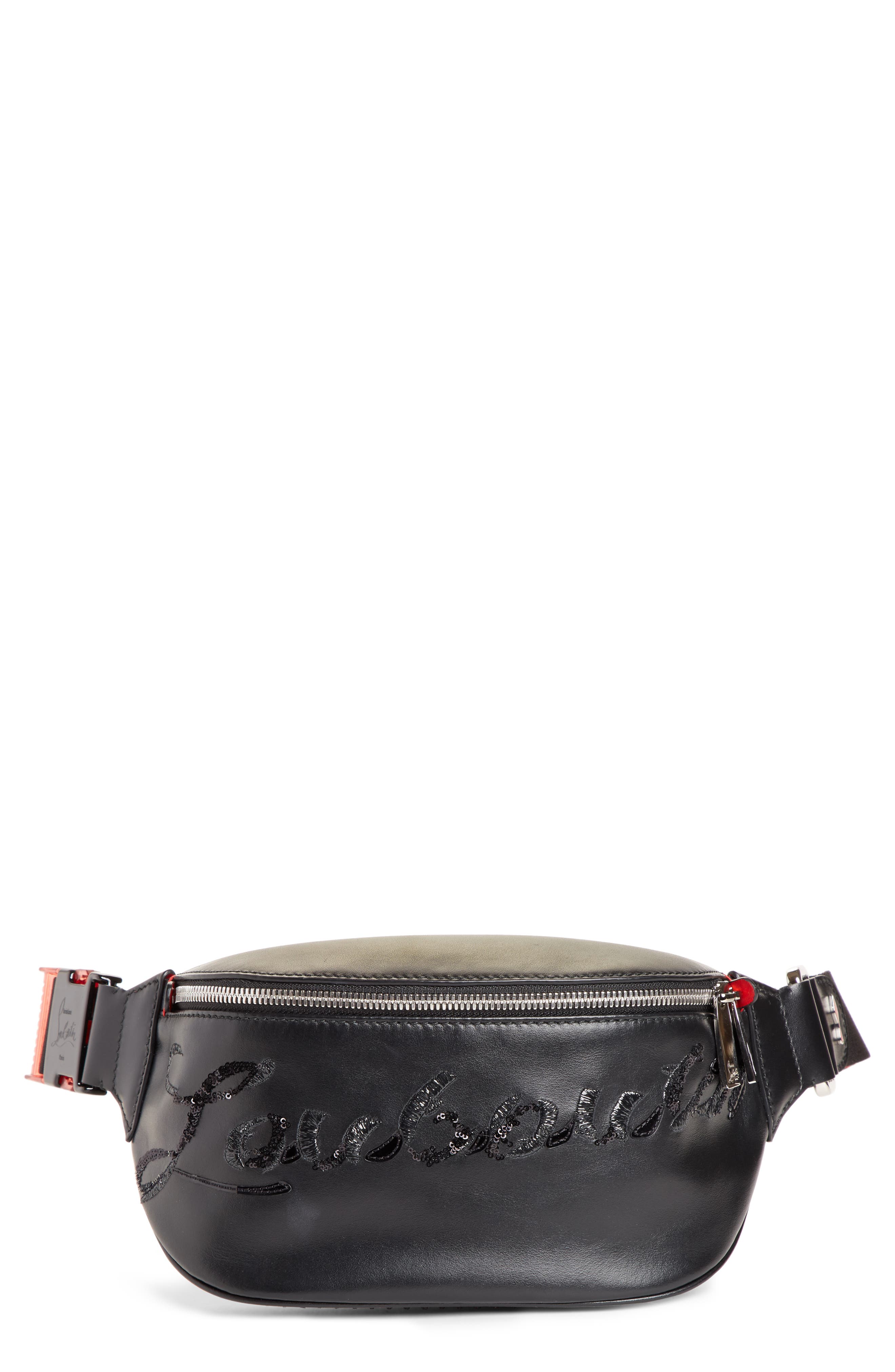 christian louboutin belt bag