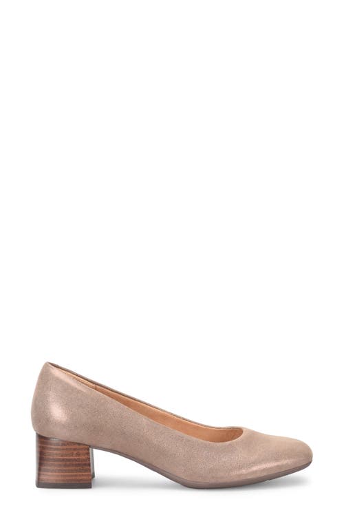 Comfortiva Peach Pump In Coffee