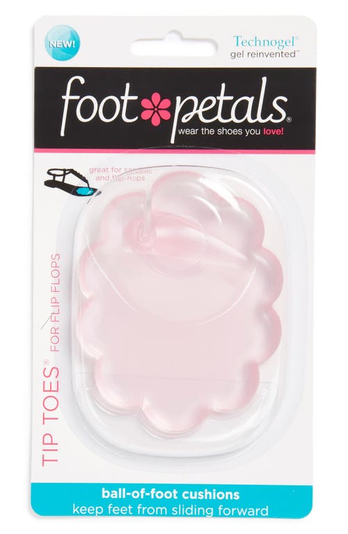 Shop Foot Petals Tip Toes For Sandals Ball Of Foot Gel Cushions In Pink Gel