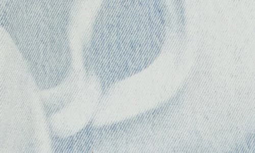 Purple Brand Snake Denim Jacket In Indigo Snake Print