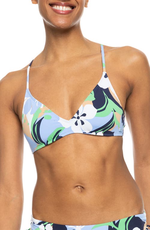 Roxy Beach Classic Strappy Triangle Bikini Top at Nordstrom,