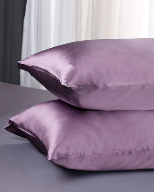 Shop Lilysilk Pure Mulberry Silk Terse Envelope Luxury Pillowcase In Lavender