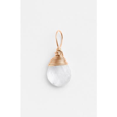 Nashelle 14K-Rose Gold Fill & Semiprecious Stone Charm