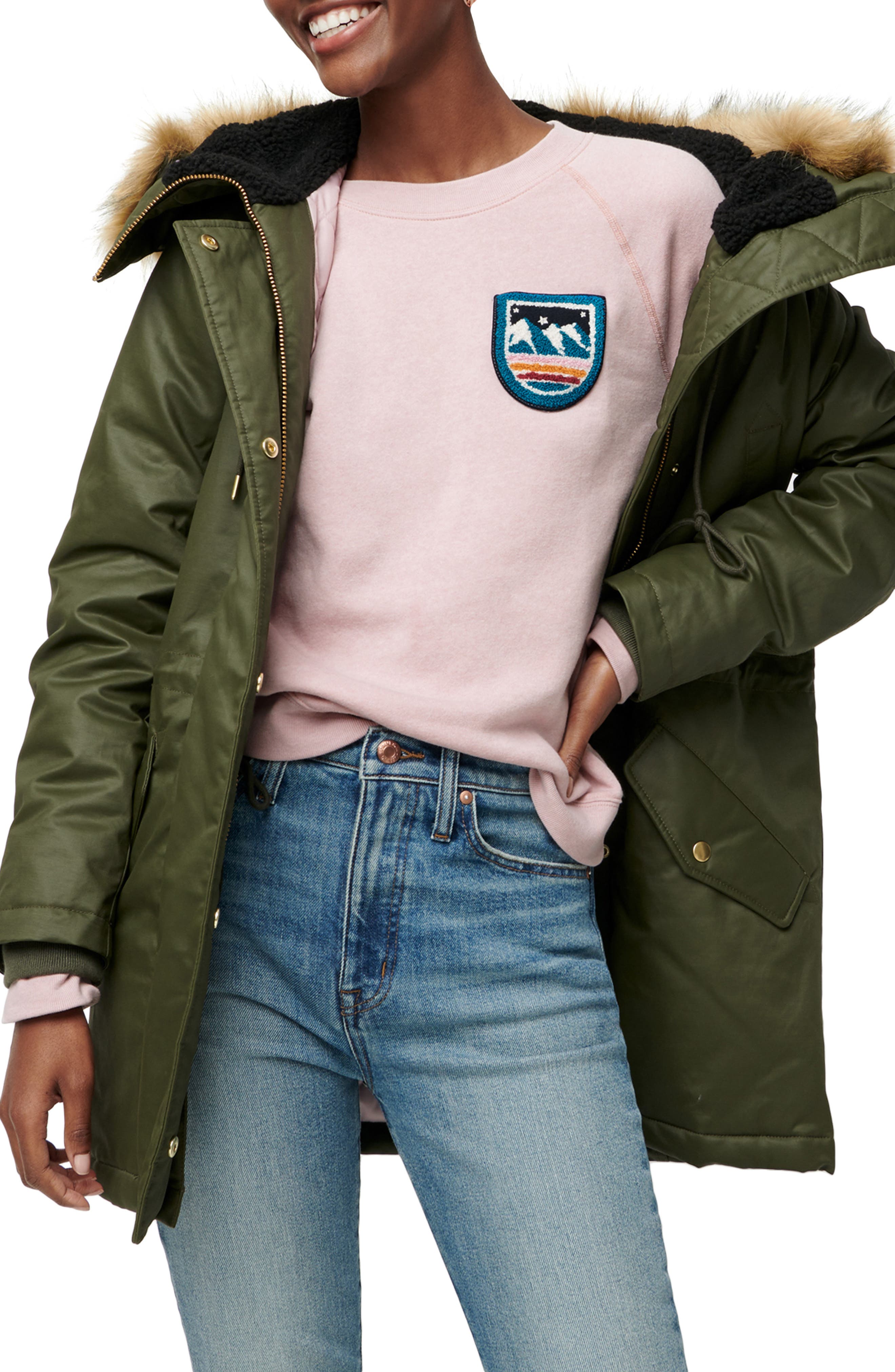 j crew vintage sweatshirt