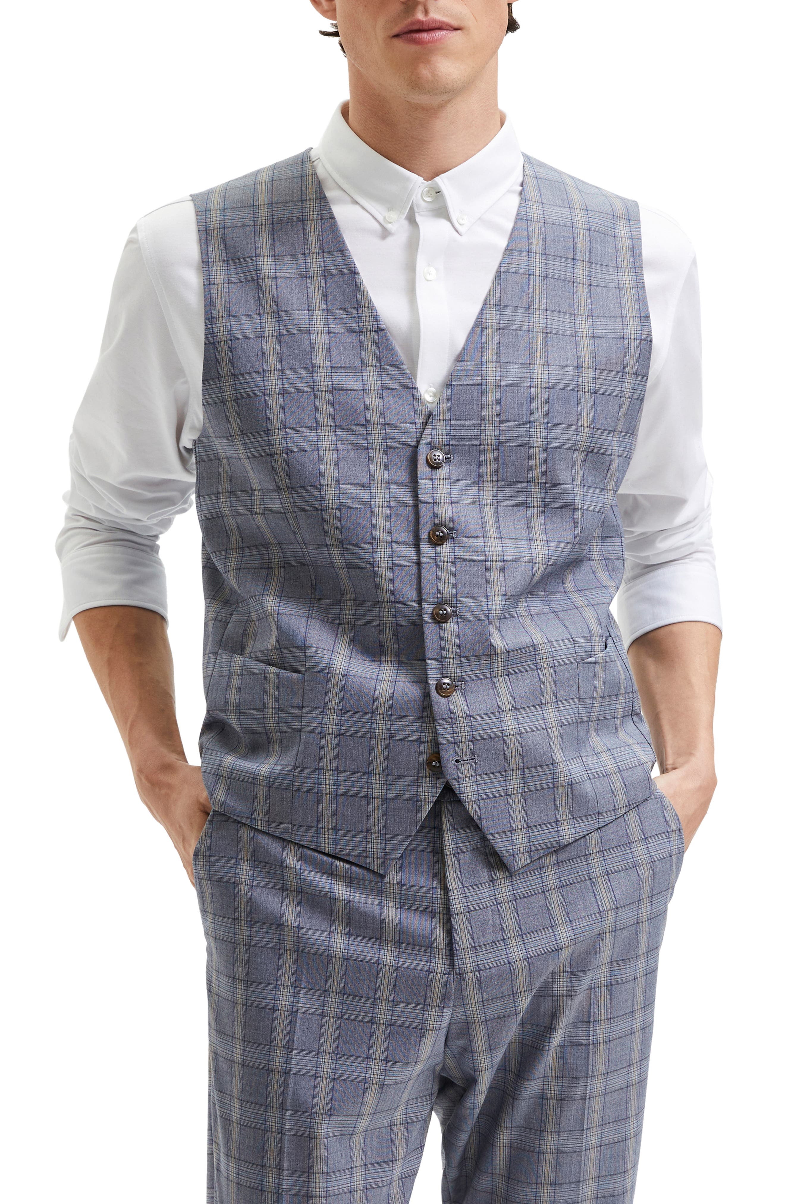 young mens dress vests