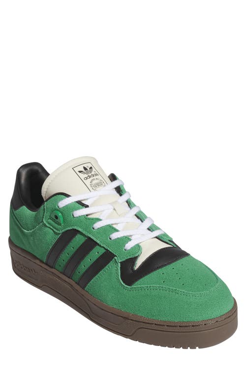 adidas Rivalry Low 86 Sneaker Preloved Green/Black/Gum at