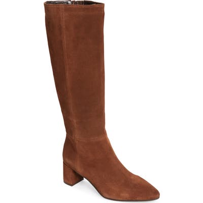 Aquatalia Karen Weatherproof Tall Boot, Brown