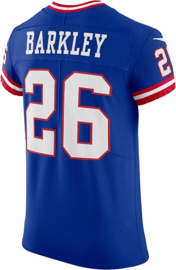Youth Nike Saquon Barkley White New York Giants Color Rush Player Game  Jersey