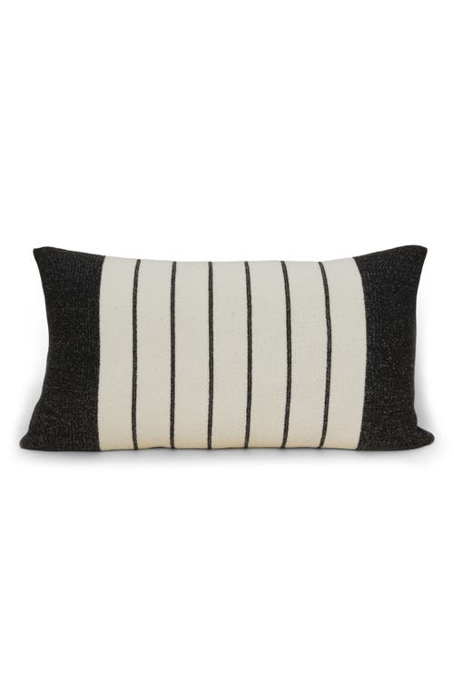 Shop Barefoot Dreams Cozychic® Border Stripe Pillow In Cream/carbon