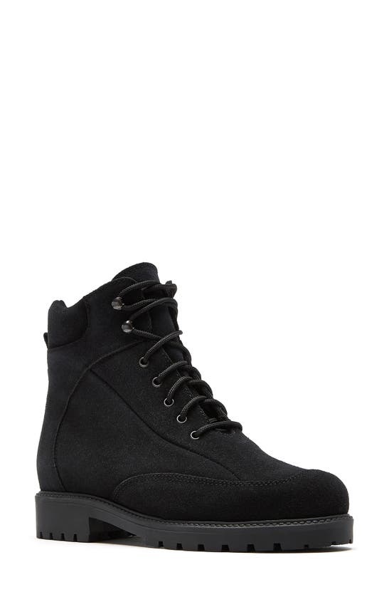 La Canadienne Lucky Waterproof Lug Boot In Black ModeSens