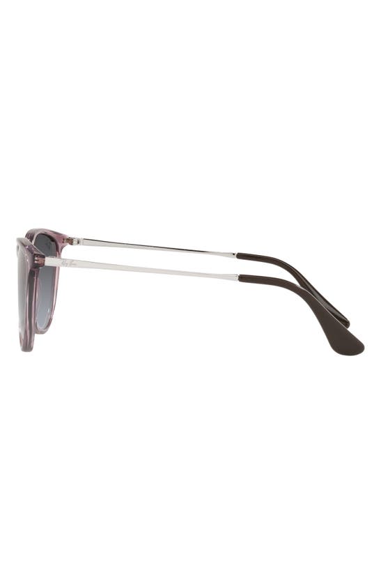 Ray Ban 50mm Junior Erika Phantos In Transparent Violet