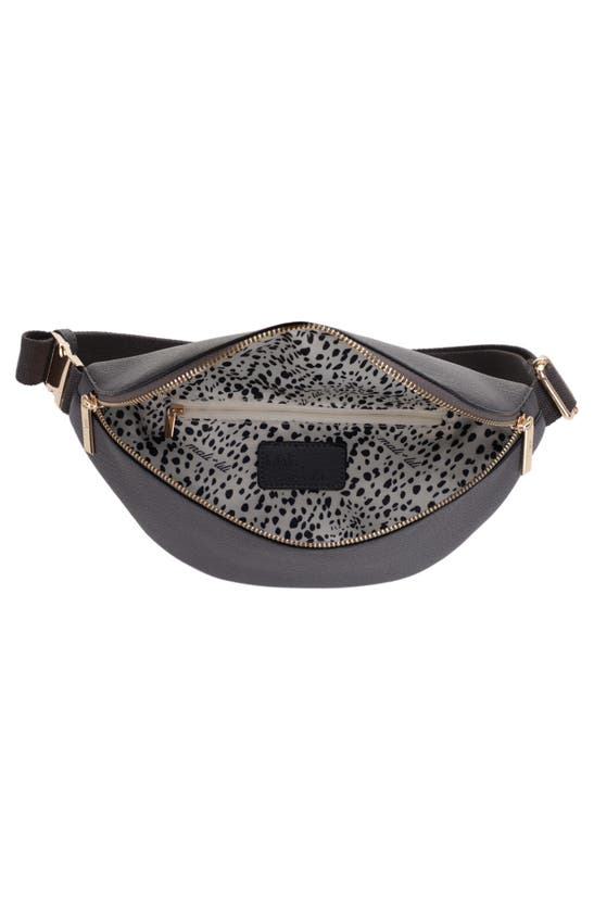 Shop Mali + Lili Lydia Recycled Vegan Leather Sling Bag In Mushroom