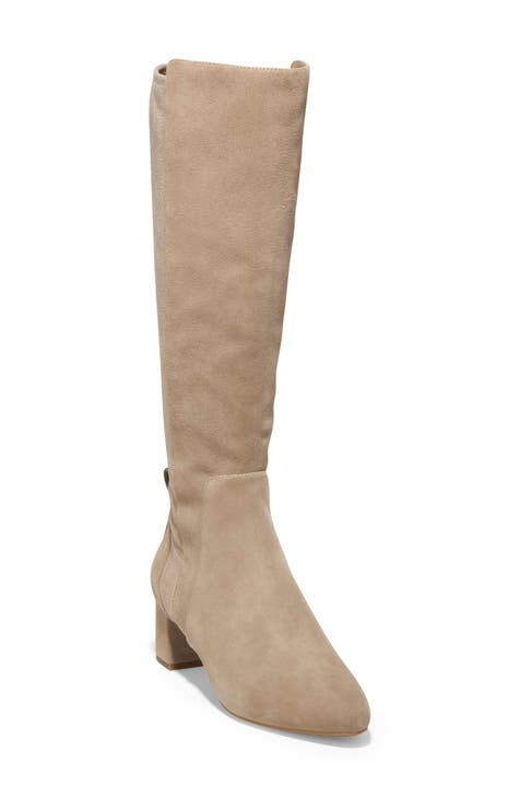 Beige Block Heel Boots for Women Nordstrom Rack