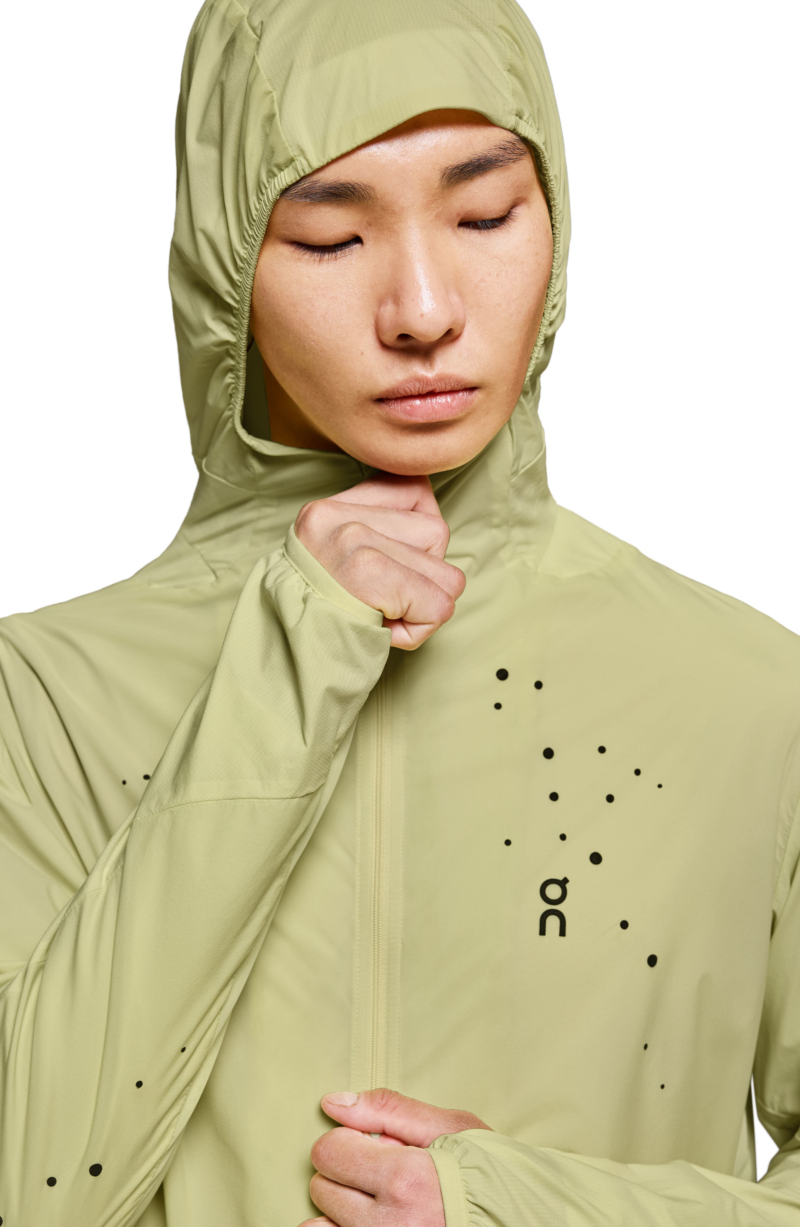On X Post Archive Faction (PAF) Running Jacket in Lemon | Smart Closet