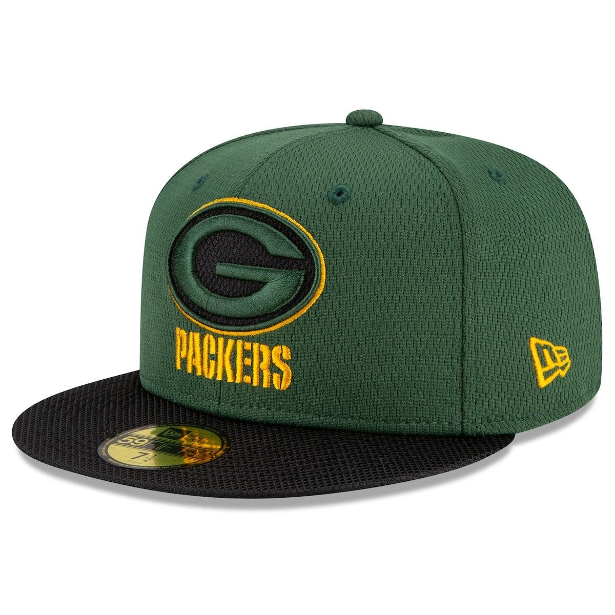 New Era 59Fifty Cap Sideline Away Green Bay Packers 