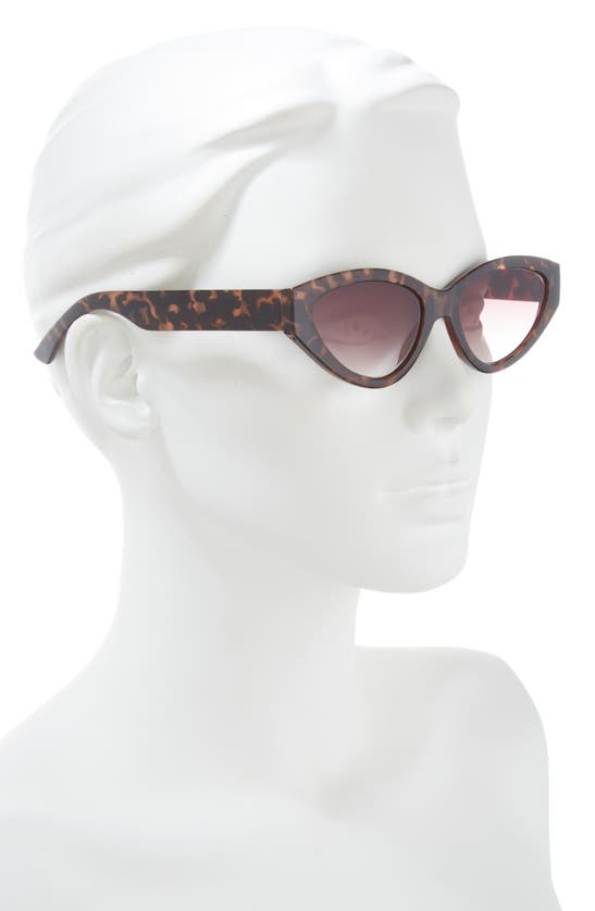 Shop Bp. 53mm Gradient Cat Eye Sunglasses In Tortoise