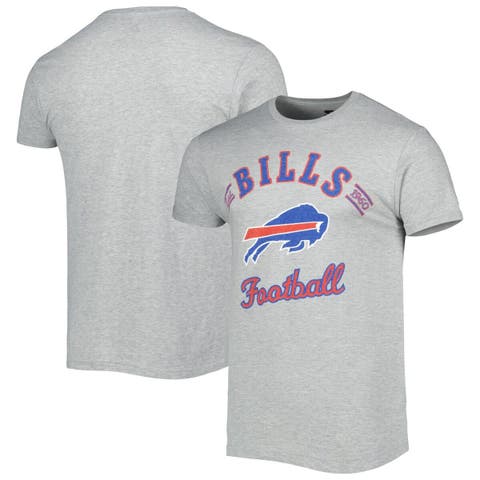 Men's Starter White/Royal Buffalo Bills Thursday Night Gridiron Raglan  Half-Zip Hooded Jacket