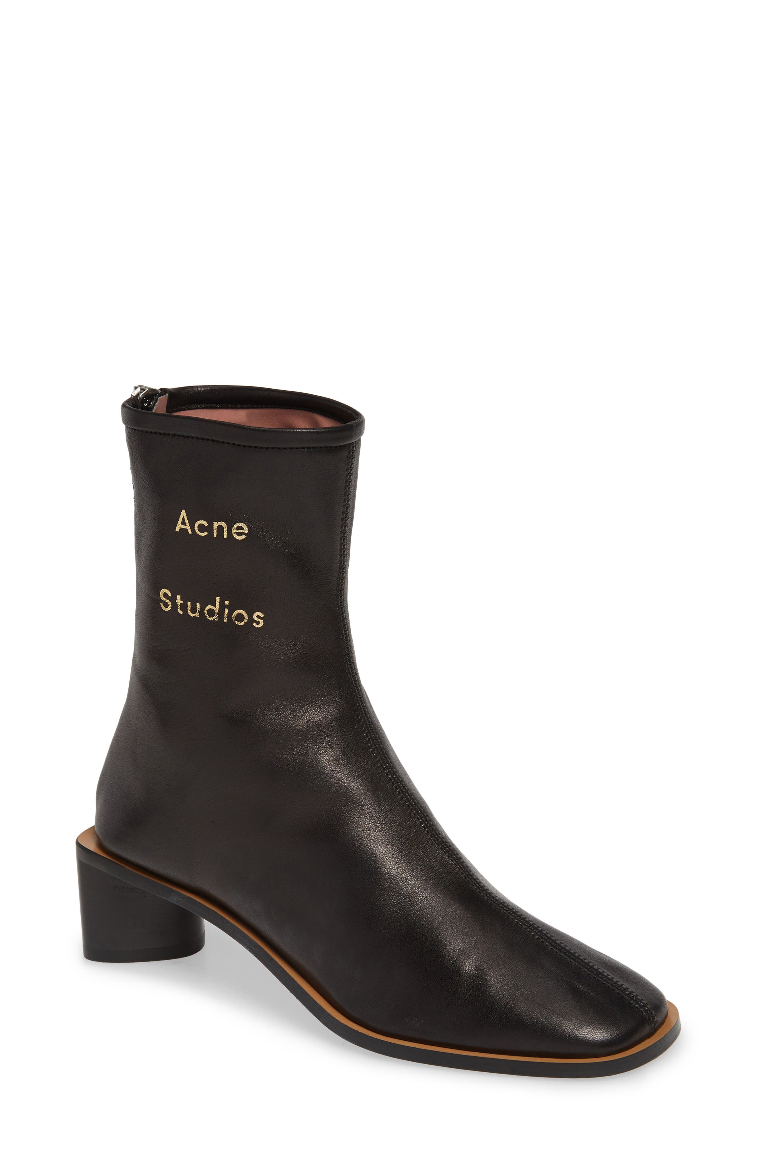 acne branded boots